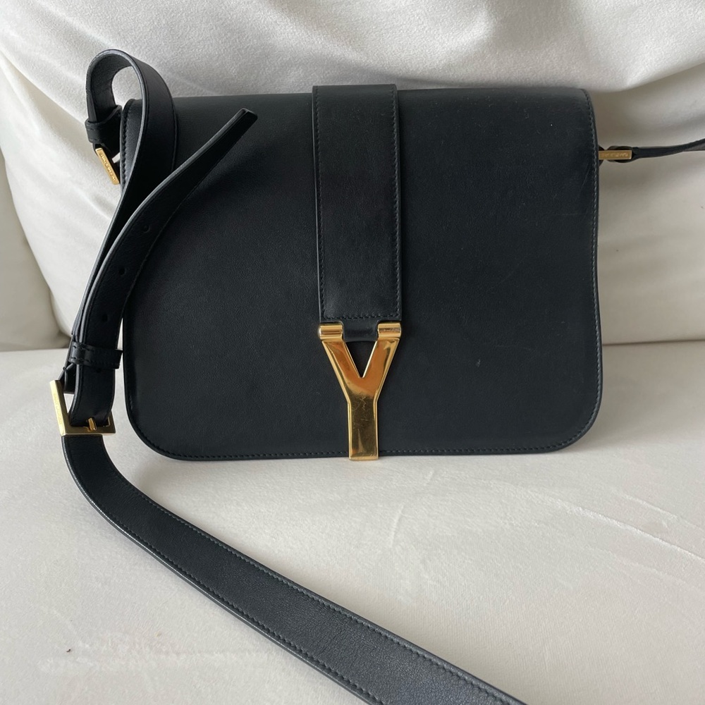 YSL Chyc Leather Crossbody - BARELY WORN